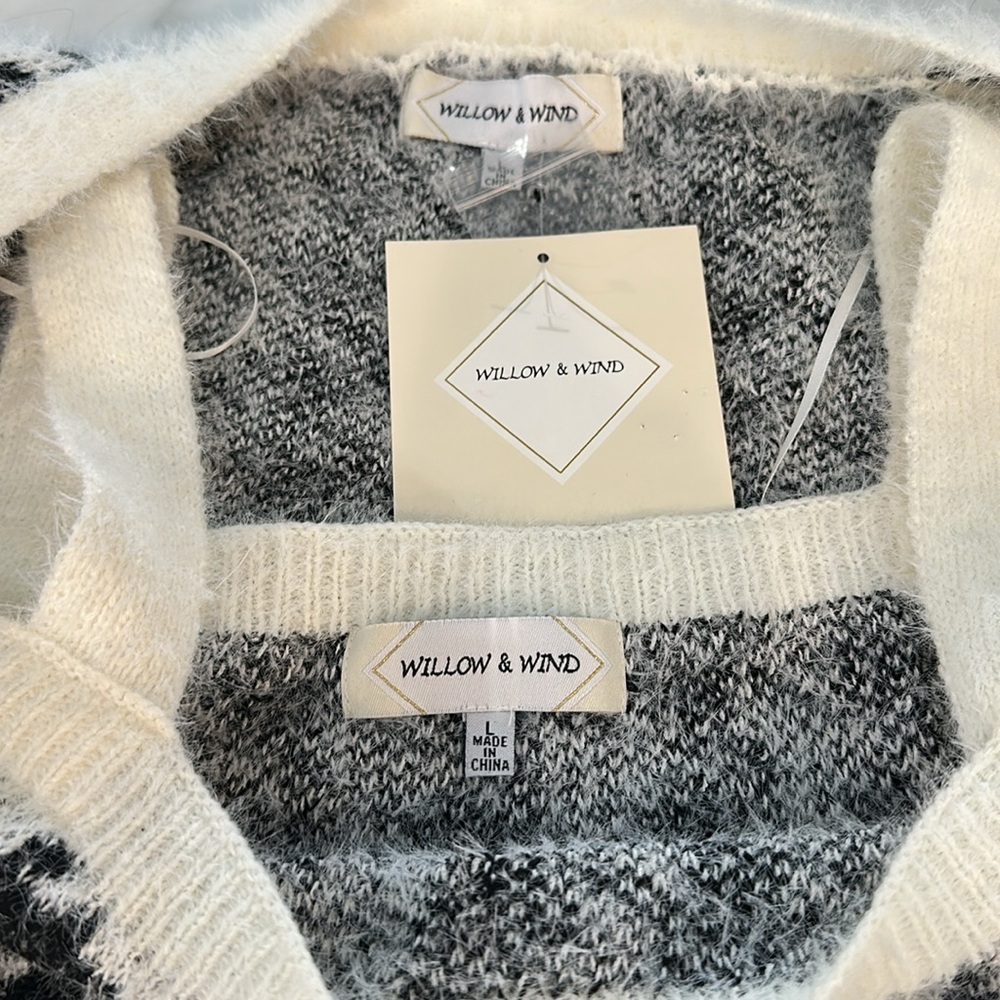 Willow & Wind Tank and Button Up Cardigan Sweater Set NWT - Picture 3 of 4